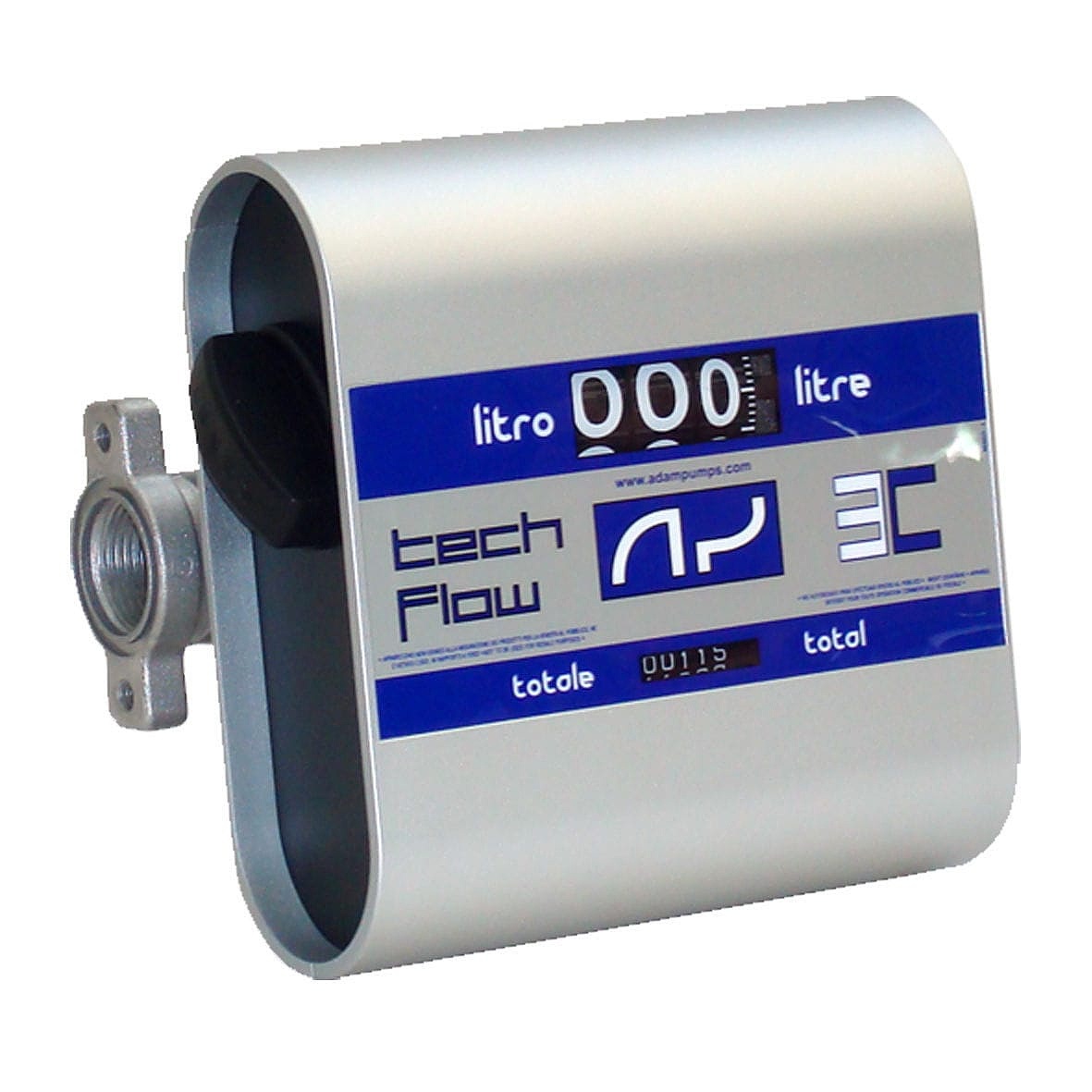 (obrázek pro) Průtokoměr mechanický trojciferný