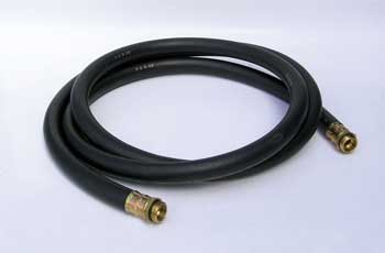 (obrázek pro) Hadice na naftu DIN19 10 m s mosazným šroubením 3/4 a 1 palec